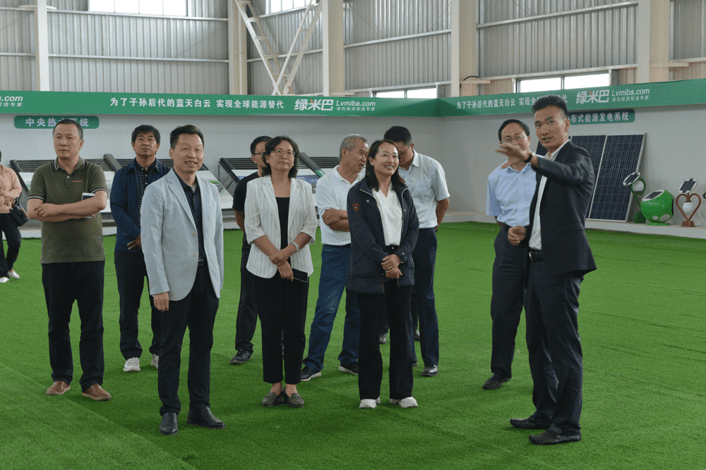 云南省科協副主席、政協常委袁曉瑭一行調研綠米巴產業園